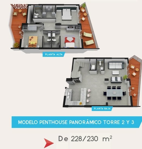 Imagen 2 de 15 de Penthouse En Venta