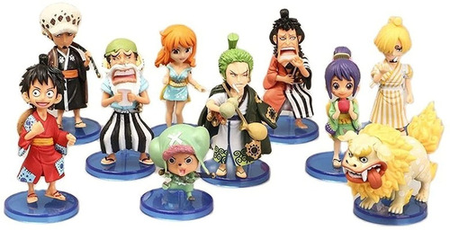 Figura One Piece Set X 10 Coleccion