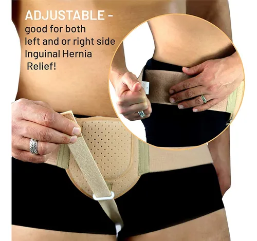 Cinturon De Soporte De Hernia Inguinal.