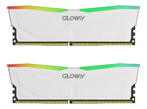 2x16gb Ddr4 Rgb Branca Gloway 3200 Mhz 32gb (2x16gb)