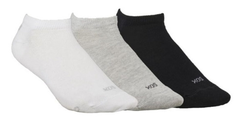 Medias Sox ®  Tripack Soquetes Unisex Sin Caña