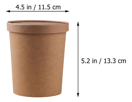 25 Juegos De Vasos De Papel Para Empacar Gachas, Cajas Para