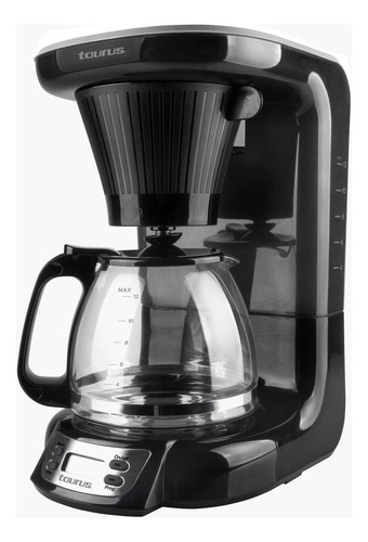Cafetera Programable Taurus Velvet Digital, 12 Tazas Negro