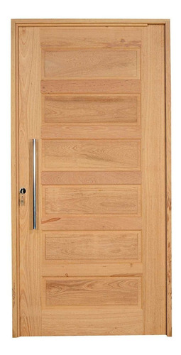 Imagem 1 de 3 de Kit Porta De Madeira Pivotante 214cmx97cm Paris Esel Gcwt