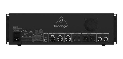 Imagem 3 de 3 de Conversor Digital Behringer S32 De Áudio Snake 32 Pré-amps