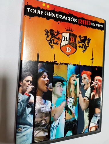 Dvd Rbd Tour Generacion En Vivo Version Usa Pop Anahi Poncho
