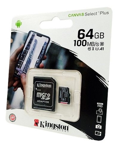  Memoria Micro Sd Kingston 64gb