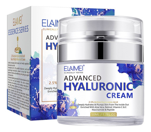 Crema Facial Con Ácido Hialurónico, Removedor De Arrugas Hid