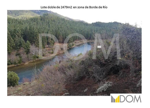 Imagen 12 de 16 de Lote Doble En Esquina Sobre Borde De Río, En Una Zona Muy Tranquila. Apto Emprendimiento Turístico. - Meliquina