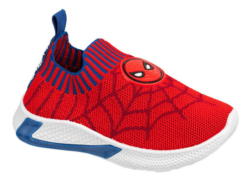 Zapatillas Deportivo Spiderman 2-sn872 Rojo