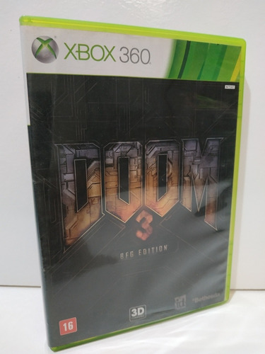 Doom 3 Bfg Edition Xbox 360 Midia Física Original P/entrega