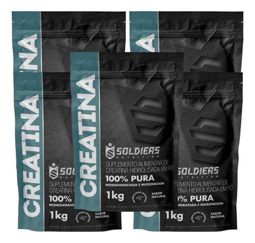 Creatina Monohidratada 5kg - 100% Pura Importada