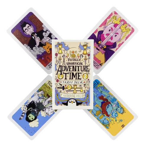 Tarot De Cartas De Adventure Time, 78 Mazos, Oracle Qk
