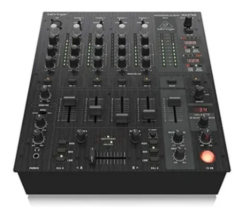 Consola Mixer Behringer Pro Djx750 Mezclador Audio 4 Caneles