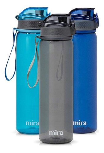 Mira Botella De Agua Tritan Reutilizable | Botella De Agua D