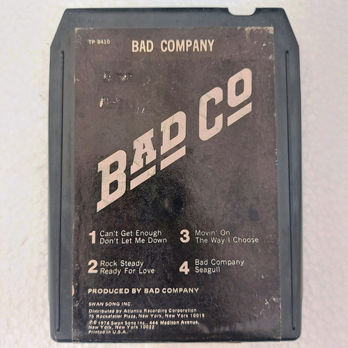 Bad Company - Bad Company   Importado Usa 8-tracks
