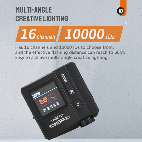Disparador De Flash Inalámbrico Flash Yn685/ii/ Yongnuo Yn65