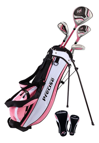 Set De Golf Precise Diestro, Infantil, De 3 A 5 Años, Rosa