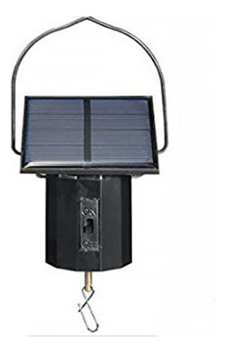 K Motor Eólico Colgante Con Energía Solar