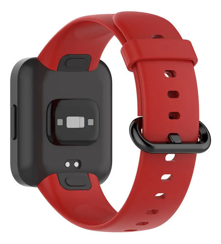 Correa de caucho de silicona para Xiaomi Redmi Mi Watch 2 Lite - Color rojo