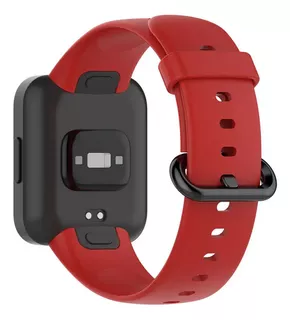 Correa de caucho de silicona para Xiaomi Redmi Mi Watch 2 Lite - Color rojo