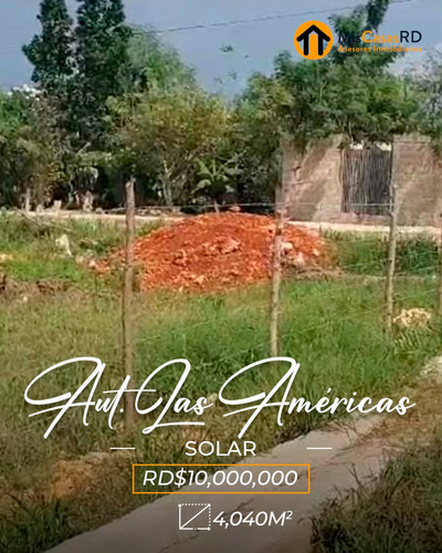 Solar En Venta En Venta En La Aut. Las Américas