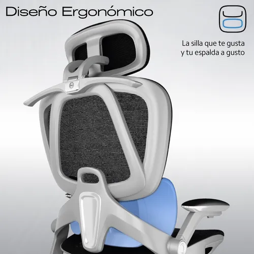 Silla De Oficina Ergonómica Ejecutiva OUO T70 Color Negro