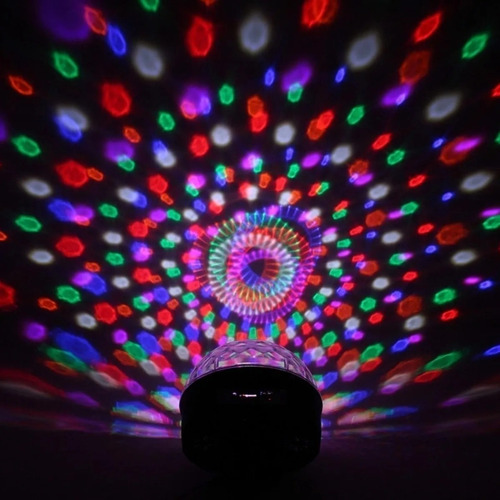Imagem 3 de 7 de Bola Maluca Led Cristal Rgb Bluetooth Usb Festas Iluminação