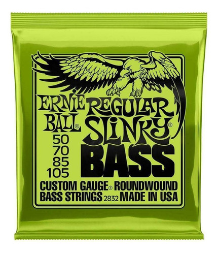 Cuerdas De Bajo Ernie Ball Regular Slinky Bass 50-105