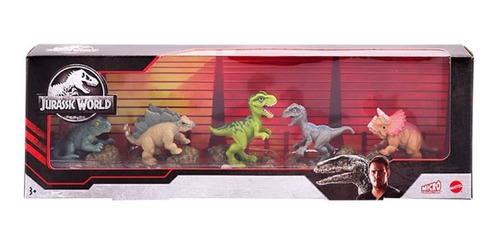 Jurassic World Micro Figuras 5 Mattel 