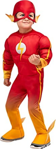 Disfraz De Flash Superhéroe Para Niños- Halloween