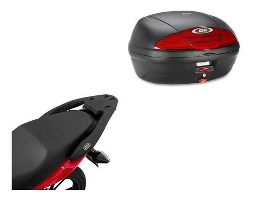 Suporte Scam + Bau Givi 45l - Cg 125 150 160 2014 Diante