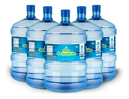 Agua Purificada 5 Botellones 20 Litros