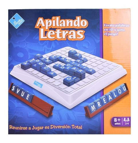 Juego De Mesa Apilando Letras El Duende Azul 7467