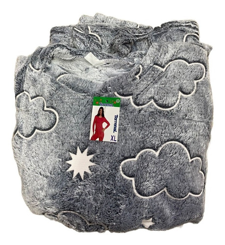 Imagen 6 de 9 de Pijama Invierno Mujer De Polar Soft Luminoso Terrenal