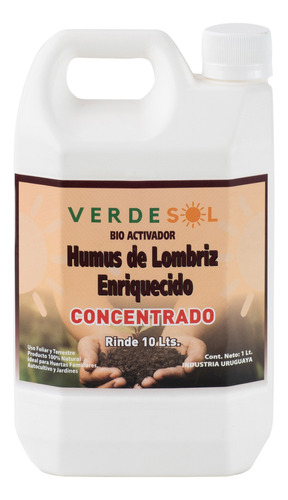 Fertilizante Natural Concentrado Líquido 1lt