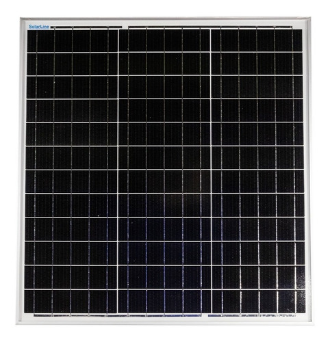 Imagen 1 de 3 de Panel Solar Monocristalino 50w 50 Watts 50wp Fotovoltaico