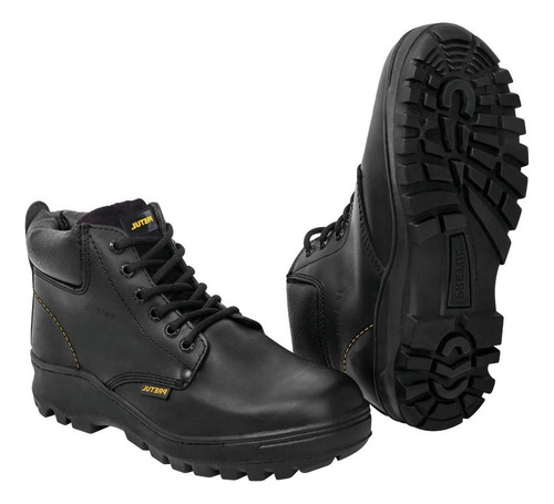 Zapatos Con Casco #29 Negro Agujeta Bicolor Pretul 25994 Color No Aplica