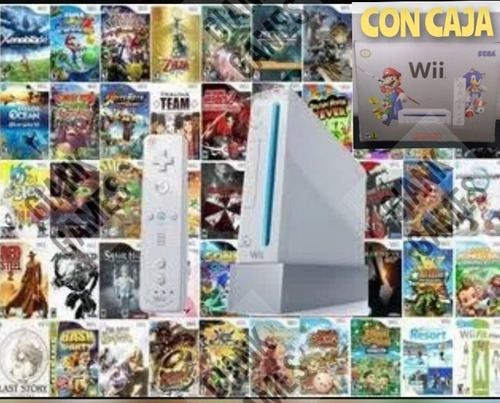 Nintendo Wii Con 40 Juegos, Los Mejores Titulos Incluidos 
