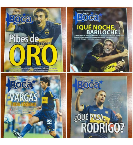 Lote De 15 Revistas Soy De Boca Años 2006 2007 2008 2009