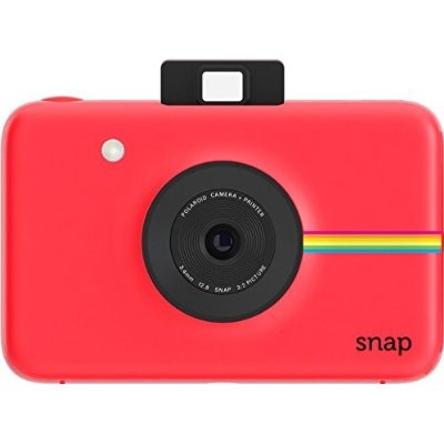 Polaroid Snap Cámara Digital Instantánea (rojo) Con Zink Zer