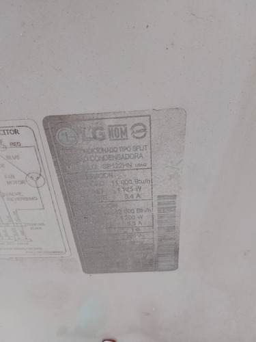 Condensador Minisplit 1 Ton. 220v Frío Calor R22