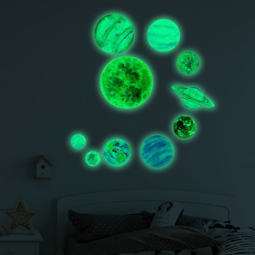 Pegatinas De Pvc Para Pared De Niños Con Forma De Estrella R