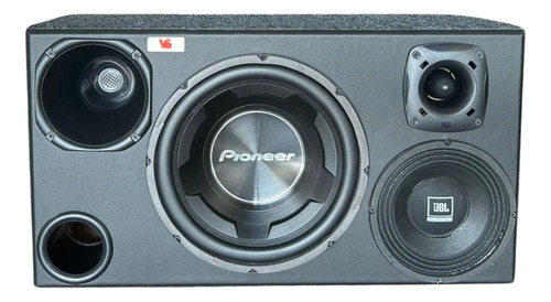 Caixa 4 Vias + Pioneer 12'' Tsw3090br + D200-x + 8px+ St200