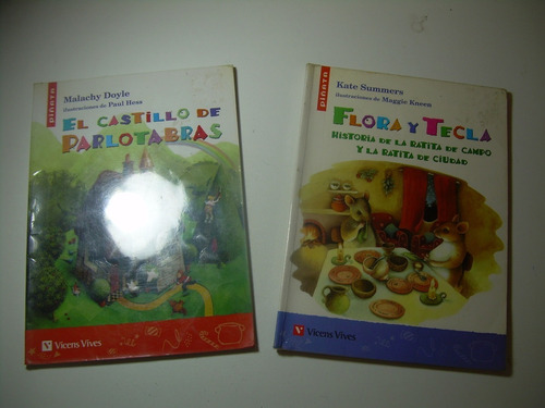 Se Venden 2 Hermosos Libros:  Flora Y Tecla  (+uno) 