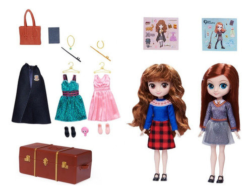 Muñecas Spin Master Wizarding World Set Hermione Y Ginny 5