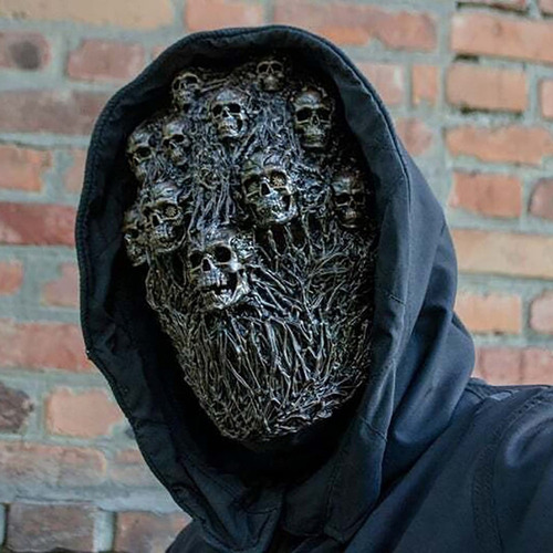 Máscara De Monstruo De Halloween Scary Headgear Fork