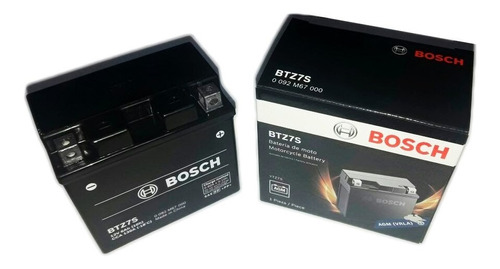 Imagen 1 de 10 de Bateria Moto Xre 300 Rally Bosch Gel Ytz7s - Btz7s Ytx5lbs