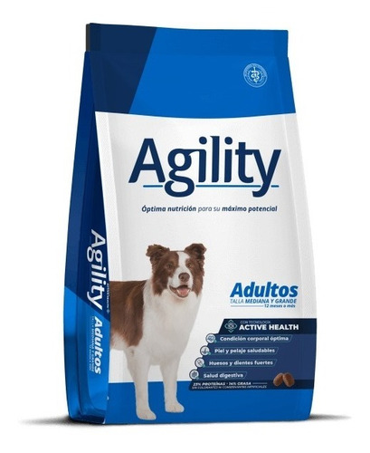 Alimento Saludable Agility Premium Adulto Para Perros 20kg