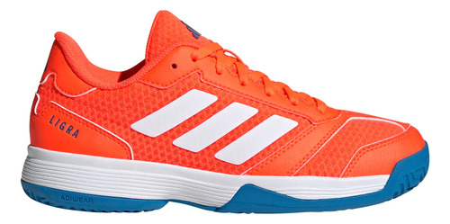 Zapatillas Ligra 8 De Cancha Cubierta Para Niños Jr9299 Adid